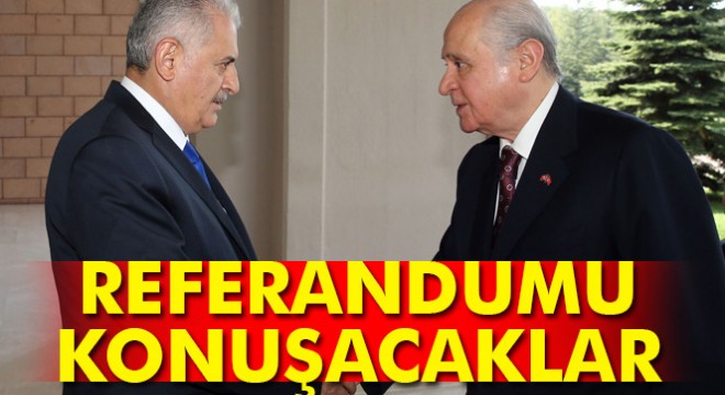 Başbakan Yıldırım, Bahçeli yle görüşecek