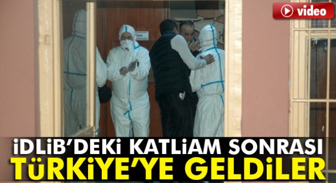 Dünya Sağlık Örgütü heyeti İdlib de ölenler için Adana ya geldi