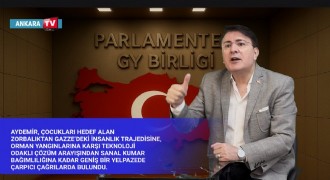 Aydemir’den çarpıcı tespit ve teklifler